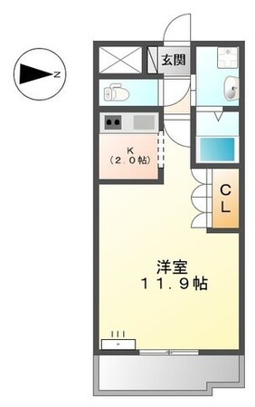 野里駅 徒歩8分 2階の物件間取画像